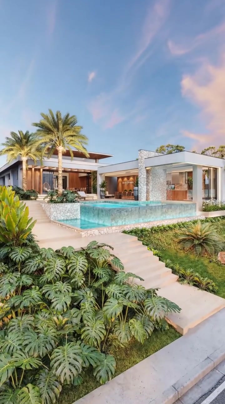 Luxury Coastal Architecture — video still